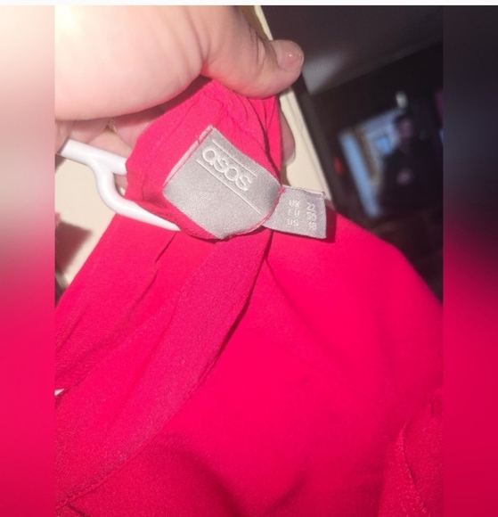 🍁🍂Asos hot pink long tunic open sleeve 18 - Picture 4 of 5